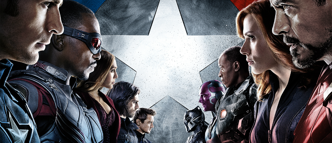 Captain America Civil War affiche
